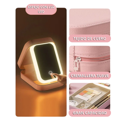 Case De Maquillaje LED